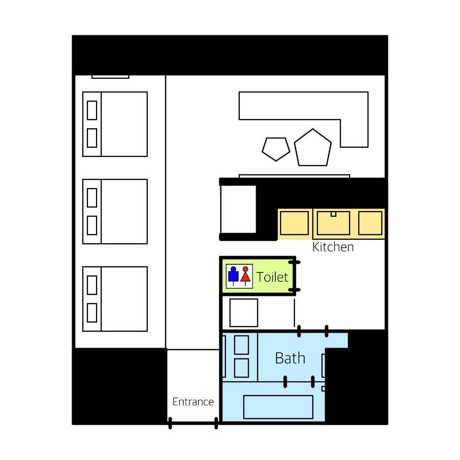 GRAND BASE Haruyoshi Aparthotel Fukuoka  Ngoại thất bức ảnh